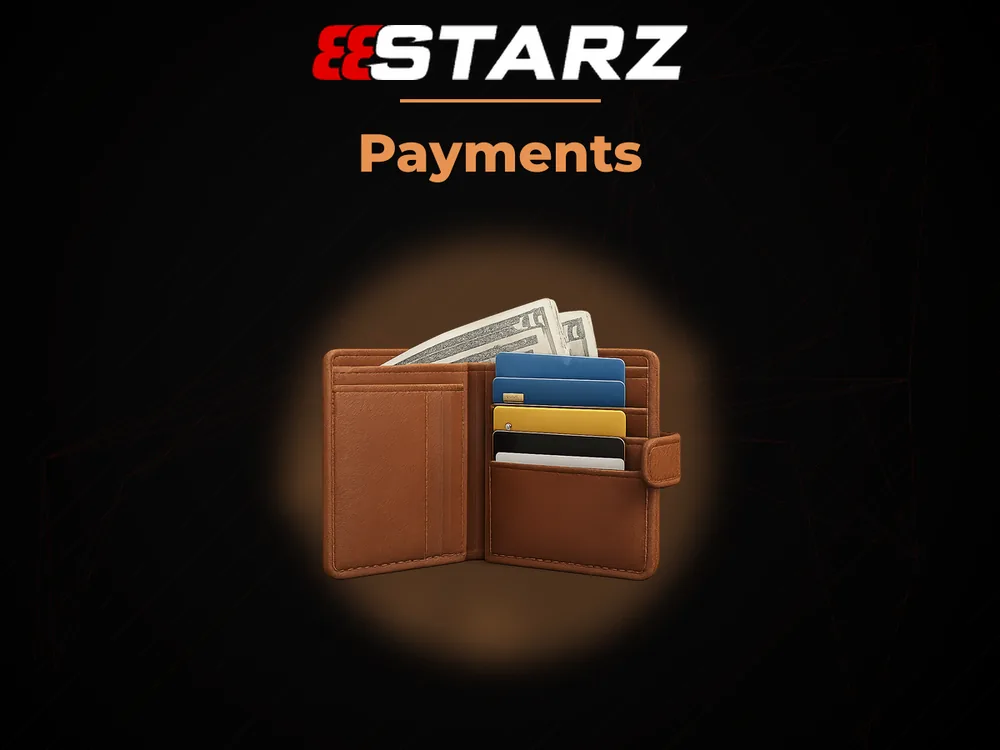 888Starz - Payments